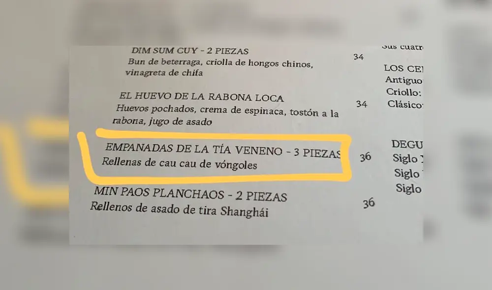 Facebook viral: exclusivo restaurante vende empanadas de la 'tía veneno' y su precio sorprende a todos [FOTOS]