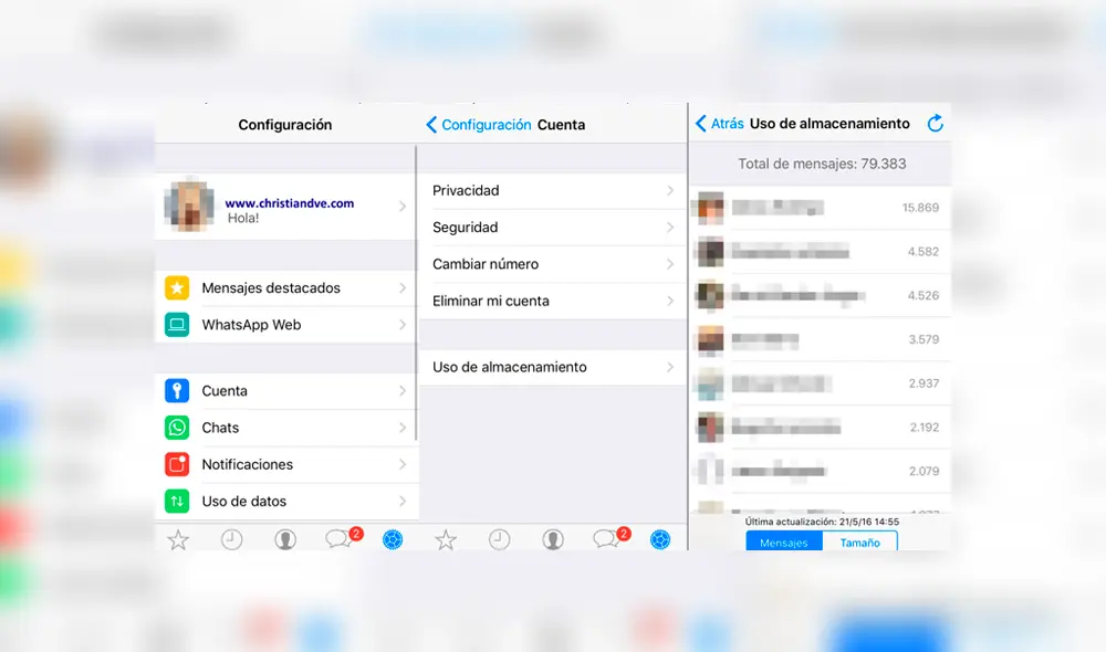 WhatsApp: Con este sencillo truco conocerás con quiénes chatea tu pareja y podrás activarlo así [VIDEO]