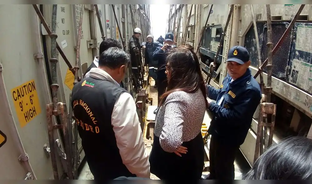 Moquegua: Policía incauta droga en embarcación rusa [VIDEO]