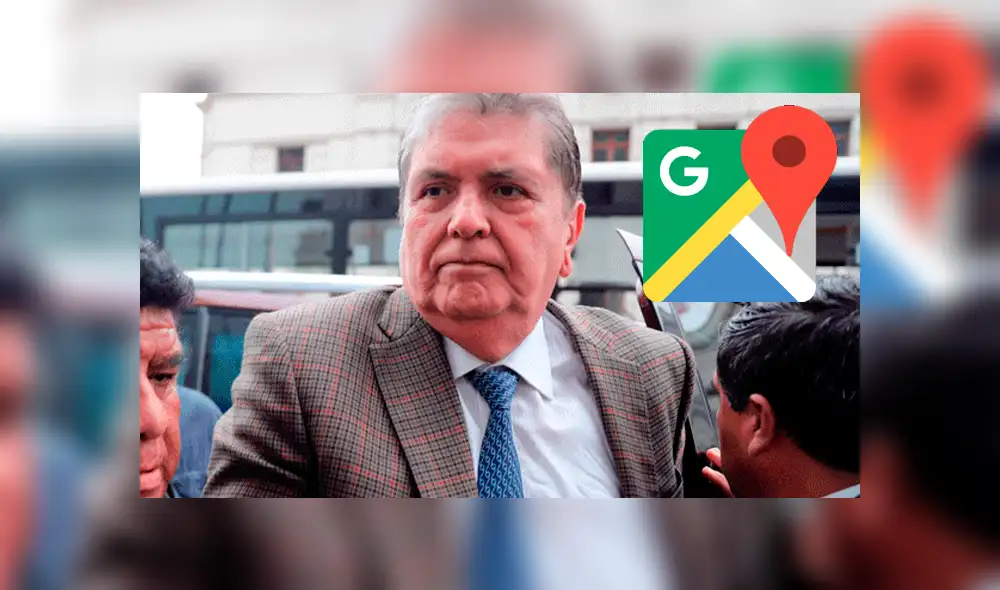 Google Maps: cámaras captan la ubicación exacta de Alan García tras su salida de la embajada de Uruguay [FOTOS]