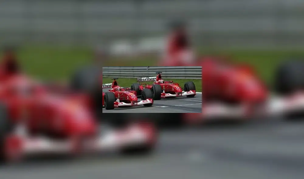 GP Austria 2002: Schumacher vs. Barrichello.
