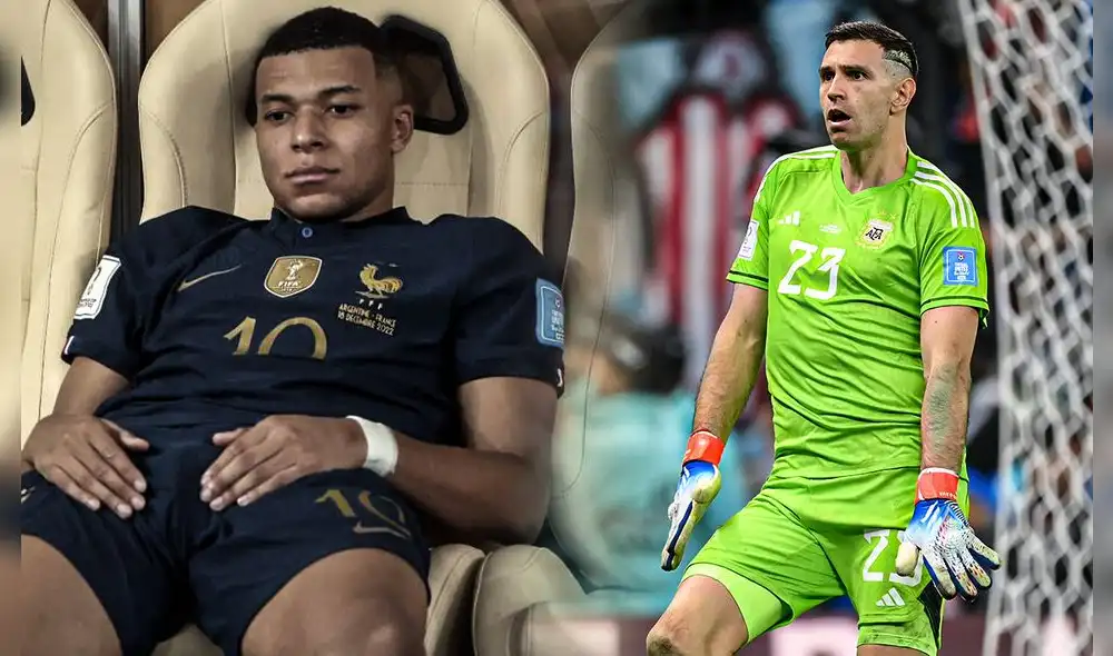 Kylian Mbappé culminó como el goleador del Mundial Qatar 2022. Foto: composición LR/EFE/FIFA