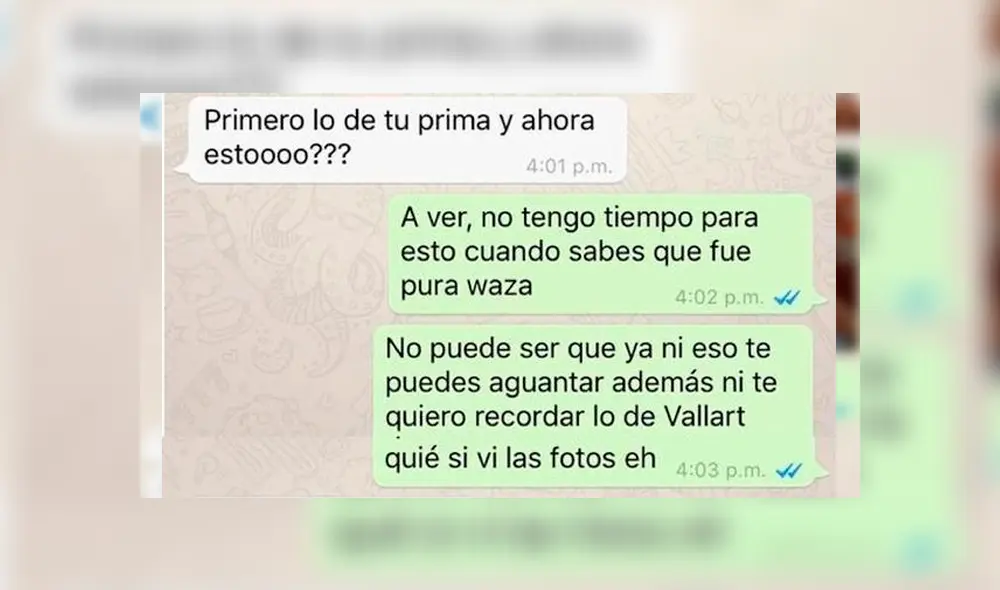 WhatsApp: recibe por error fotos de la amante del esposo y reacciona así [FOTOS]