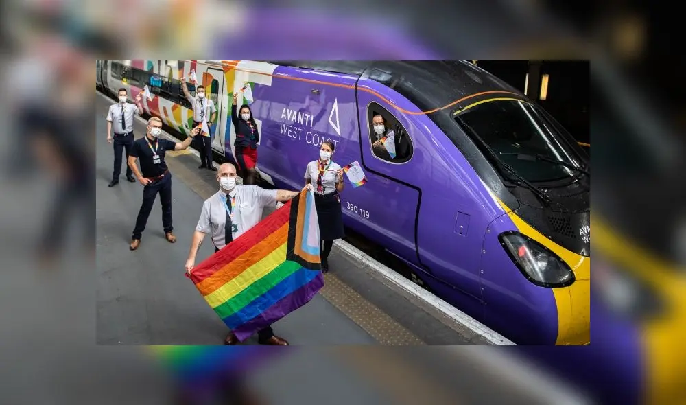 Tren Orgullo LGTB. (Foto: Avante West Coast)