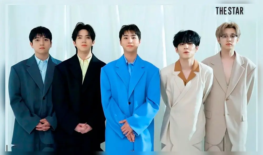 DAY6 en la edición de mayo de la revista coreana The Star. DAY6 en la edición de mayo de la revista coreana The Star.