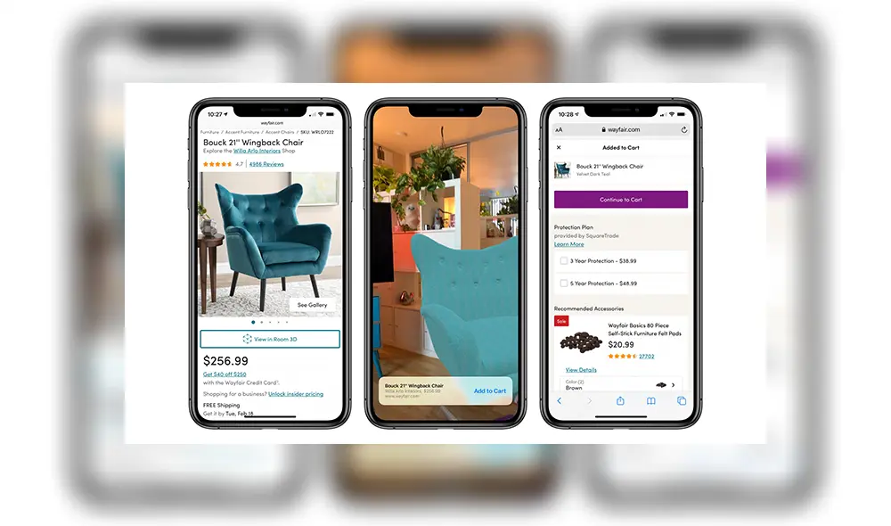 Quick Look ahora te permitirá comprar productos en Realidad Aumentada.