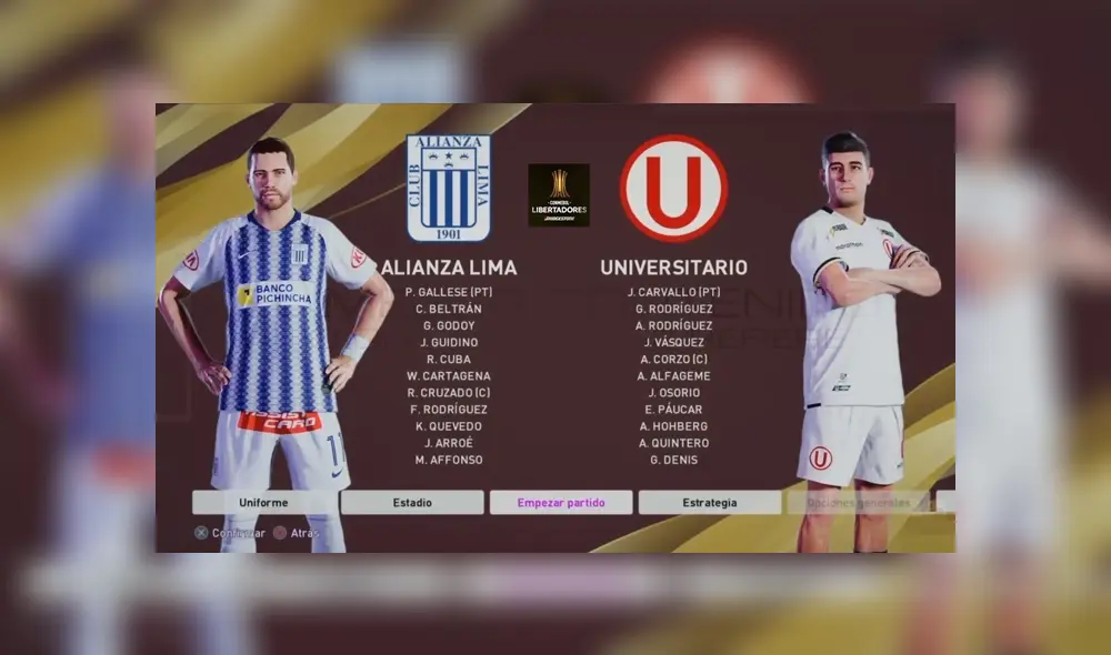 PES 2020 cuenta, por primera vez en la saga de Konami, con cuatro equipos peruanos licenciados. PES 2020 cuenta, por primera vez en la saga de Konami, con cuatro equipos peruanos licenciados.