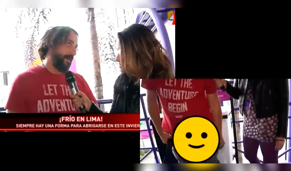 ‘Loco’ Wagner mostró prenda íntima en entrevista con Adri Vainilla [VIDEO]