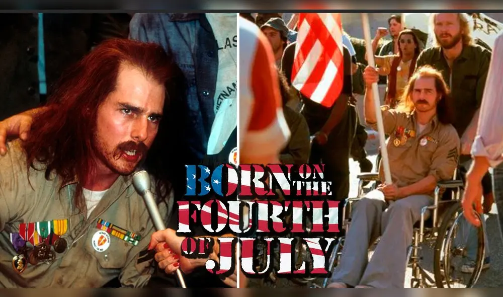 Born on the fourth of july (1989). Créditos: Universal Pictures