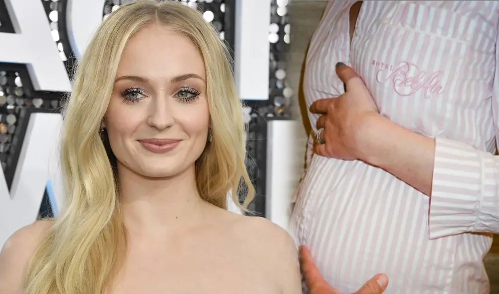 Sophie Turner enternece las redes al compartir imágenes inéditas de su embarazo