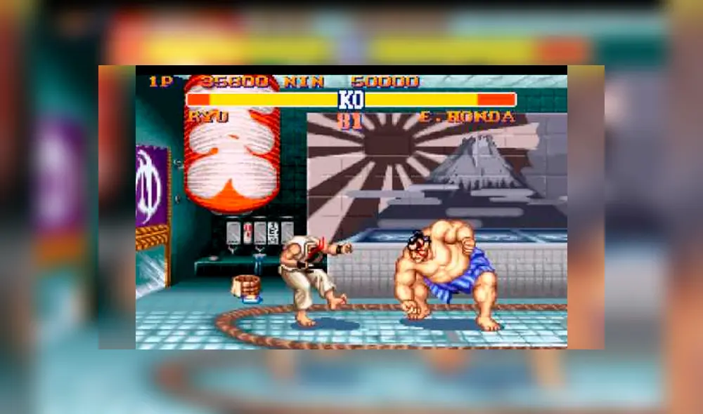 Originalmente, el juego solo permitía un golpe a la vez.