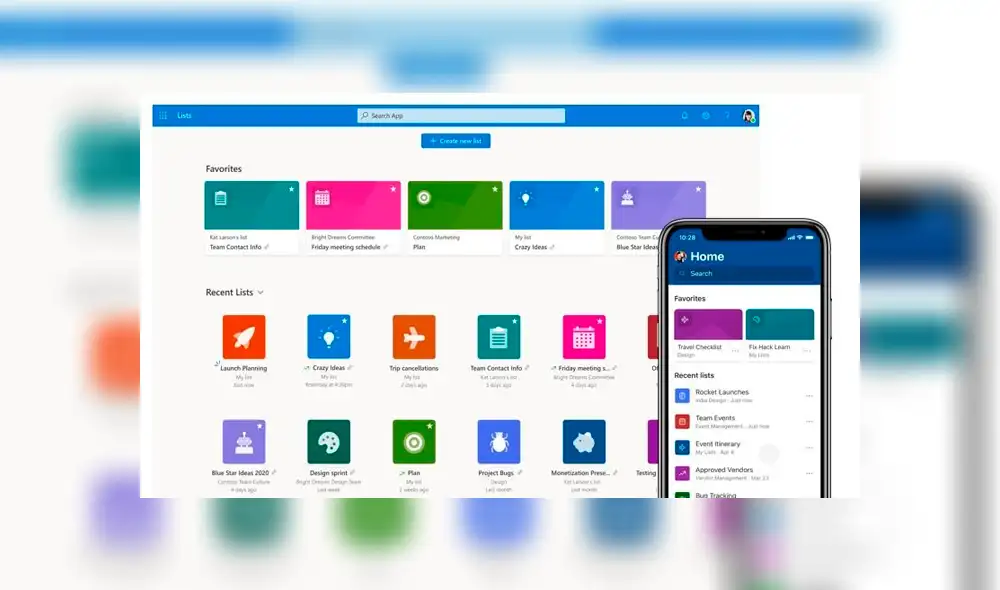 Microsoft Lists llega a la suite de ofimática a finales de mes y promete mejorar el trabajo en grupo y a distancia. Microsoft Lists llega a la suite de ofimática a finales de mes y promete mejorar el trabajo en grupo y a distancia.