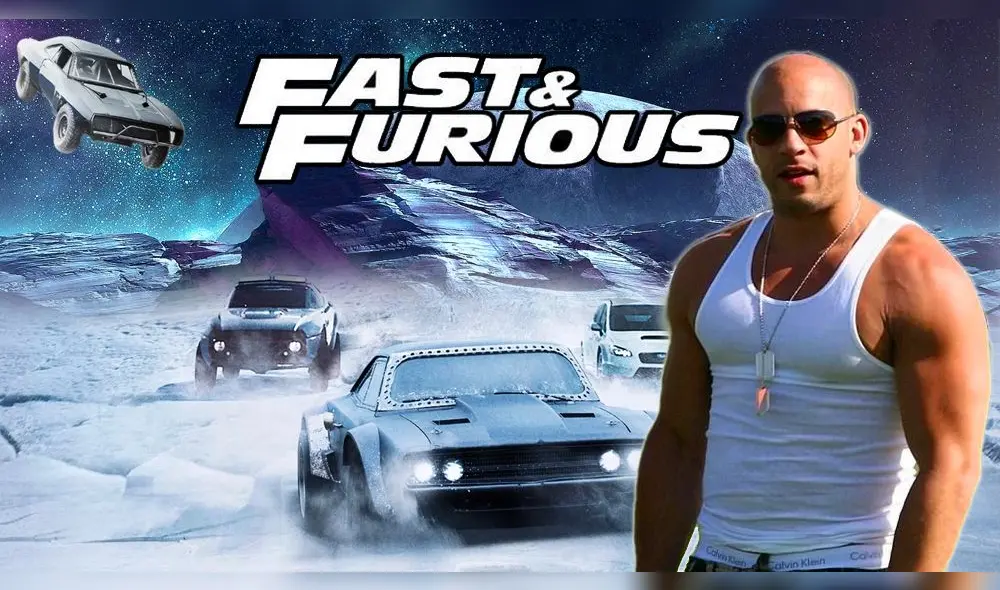 Rápidos y Furiosos, protagonizado por Vin Diesel de inicio a fin. Crédito: Universal Pictures.