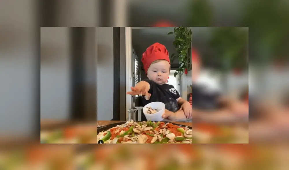 Desliza para ver más imágenes de este talentoso bebé que es viral en TikTok. Desliza para ver más imágenes de este talentoso bebé que es viral en TikTok.