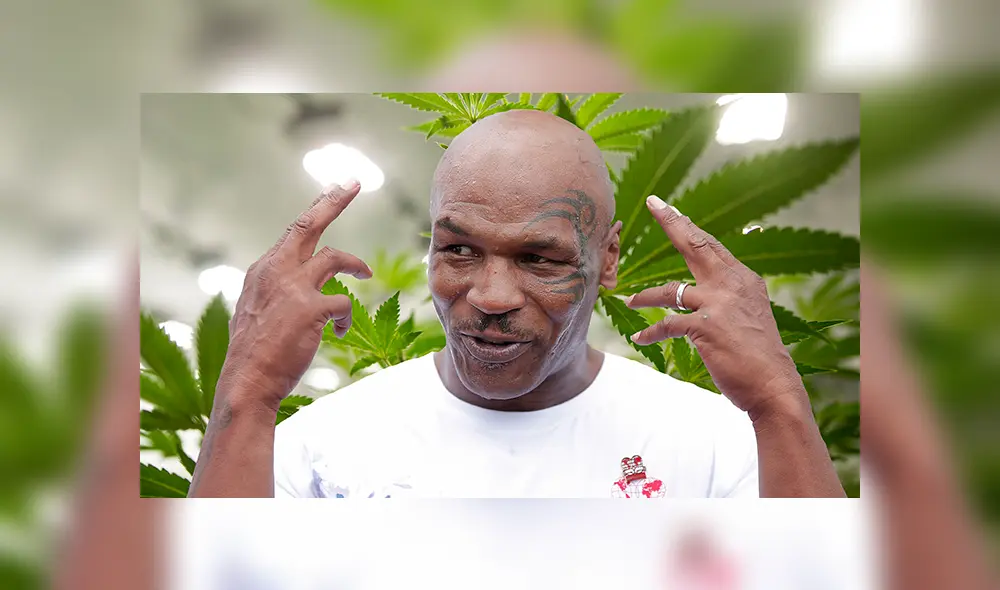 Mike Tyson se fuma un gigantesco porro de marihuana [VIDEO]