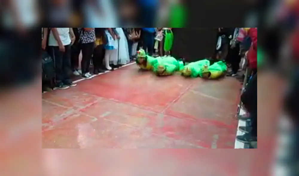 Desliza para ver el desenlace de este video viral de YouTube. Foto: Captura.