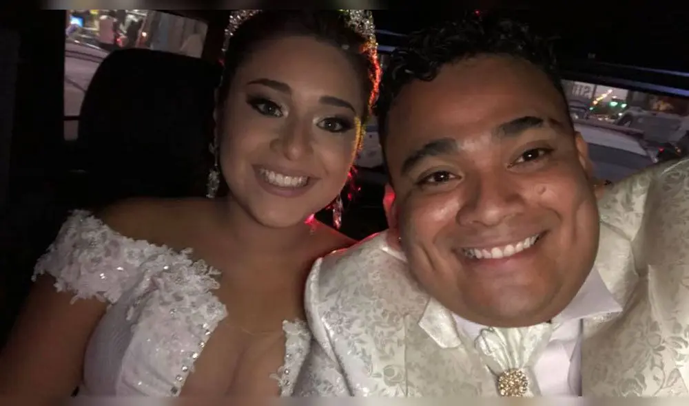 Josimar y su esposa