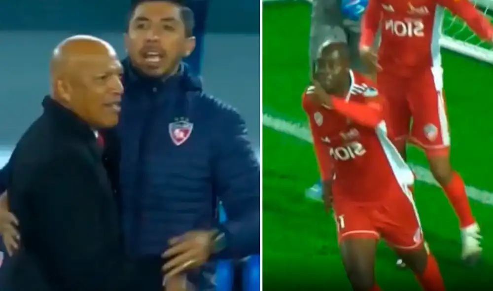 El director técnico peruano tuvo insólita reacción cuando su equipo Royal Pari anotó de visita por Copa Sudamericana 2019. El director técnico peruano tuvo insólita reacción cuando su equipo Royal Pari anotó de visita por Copa Sudamericana 2019.