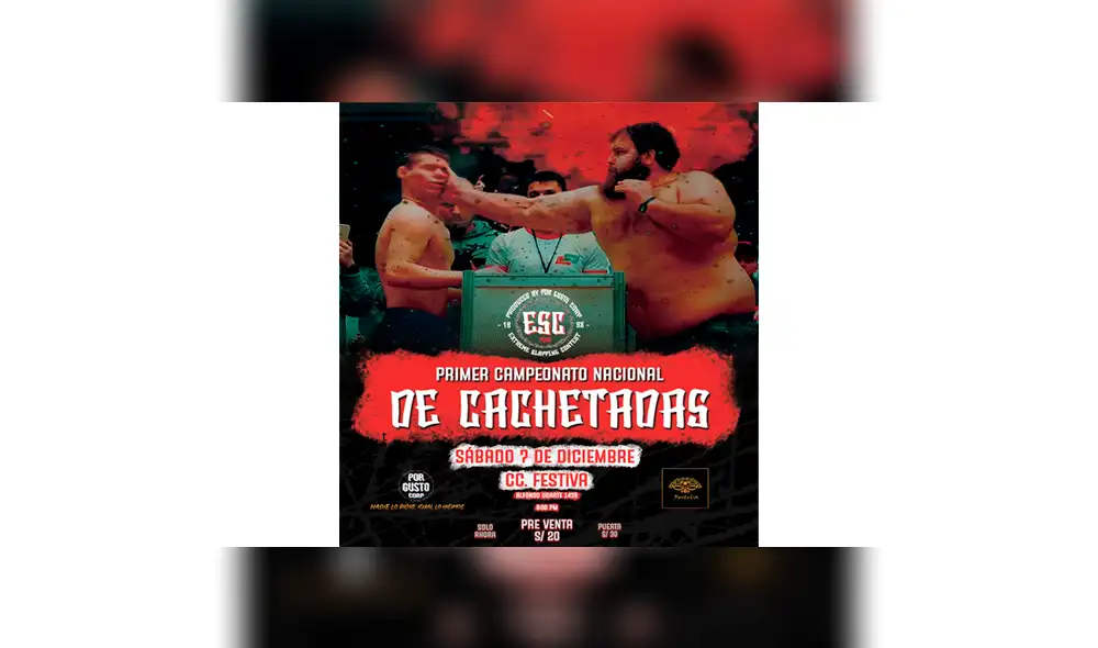 Anuncian la realización del primer Campeonato Nacional de Cachetadas en Perú [FOTOS]