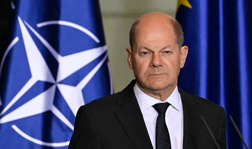 Olaf Scholz buscaba la independencia de la energía rusa para el 2024. Lo sorprendente es que se superó ese tiempo. Foto: AFP