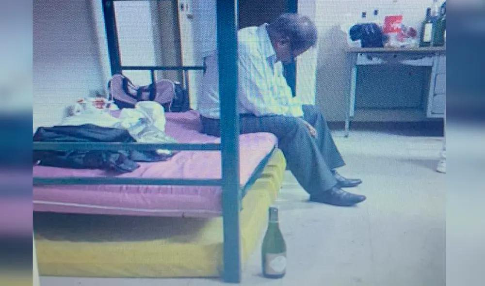 Se durmió. Captaron a jefe de cirugía, Arnaldo Sánchez. Foto: difusión