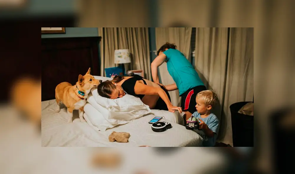 Desliza las imágenes para apreciar el conmovedor momento que registró una fotógrafa de un perro con su dueña. Desliza las imágenes para apreciar el conmovedor momento que registró una fotógrafa de un perro con su dueña.