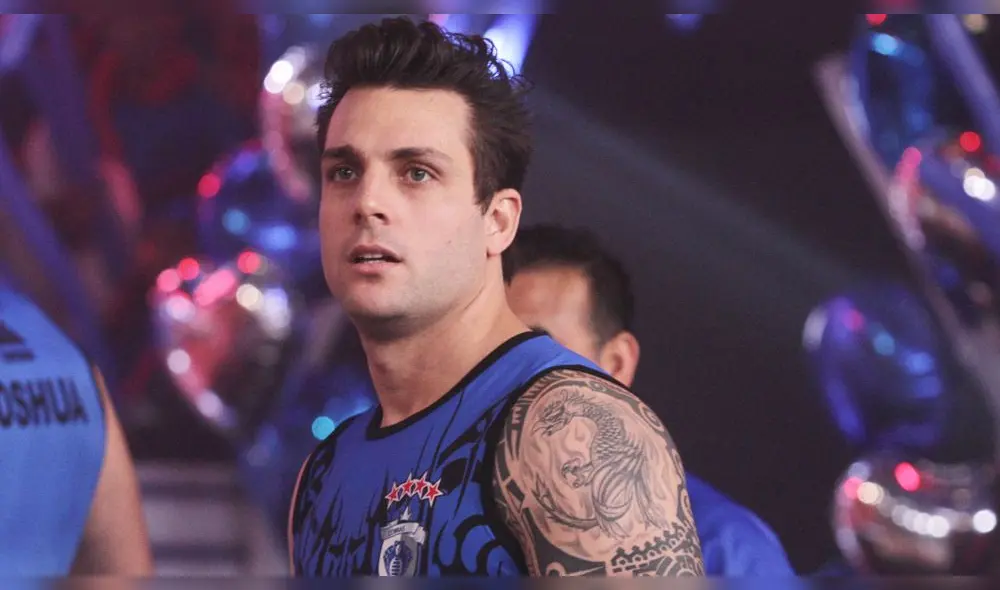 Nicola Porcella presume su fotografía cuando participaba en Esto es guerra. Foto: Archivo