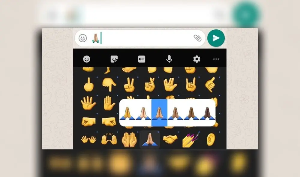 Conoce el significado del emoji de "las manos juntas".