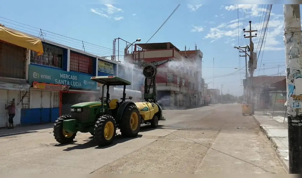 Se realizarán labores de desinfección de todas las áreas de los mercados. (Foto: Municipalidad Provincial de Ferreñafe) Se realizarán labores de desinfección de todas las áreas de los mercados. (Foto: Municipalidad Provincial de Ferreñafe)