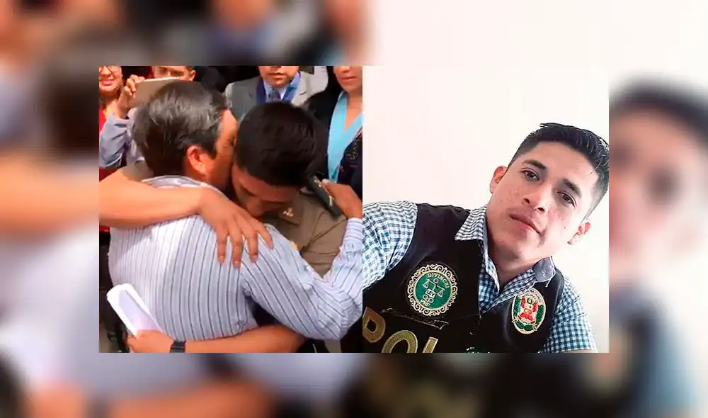 Ratifican absolución de oficial PNP que disparó a un ladrón que le arrebató celular. Foto: Composición