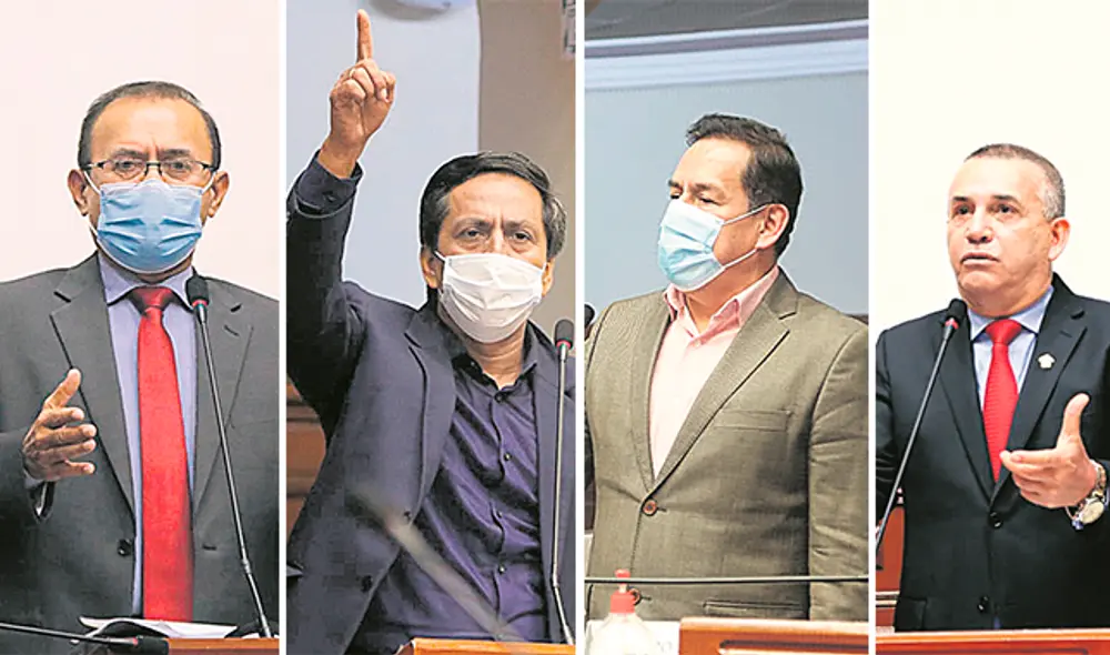 Votaron a favor. Otto Guibovich (Acción Popular), Fernando Meléndez (APP), José Vega (UPP) y Daniel Urresti (Podemos). Votaron a favor. Otto Guibovich (Acción Popular), Fernando Meléndez (APP), José Vega (UPP) y Daniel Urresti (Podemos).