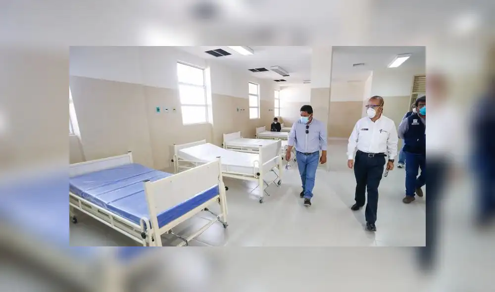 Durante su visita, el Ministro Zamora reconoció la necesidad de empezar a operar el Hospital Regional de Cañete. (Foto: Minsa)