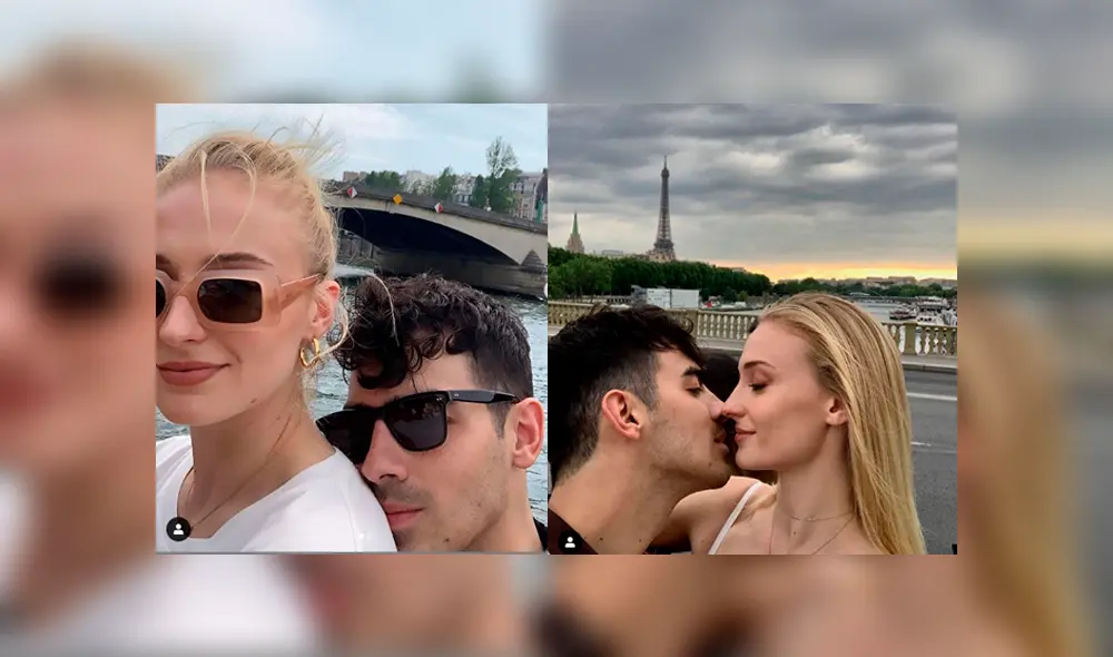Sophie Turner y Joe Jonas más enamorados que nunca en París [FOTOS]