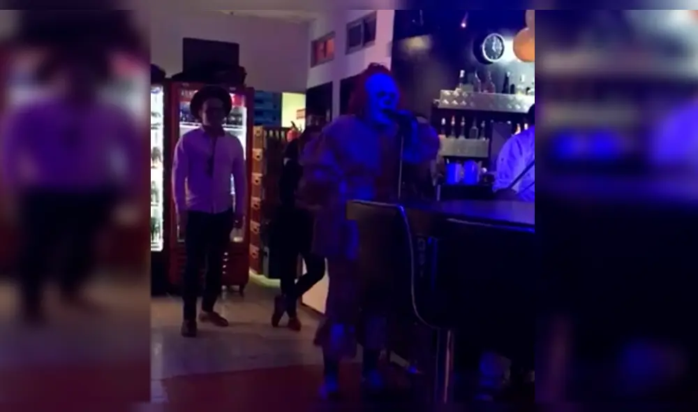 Facebook Viral: Graban a Pennywise cantando 'Ya te olvidé' y miles se asombran [VIDEO]