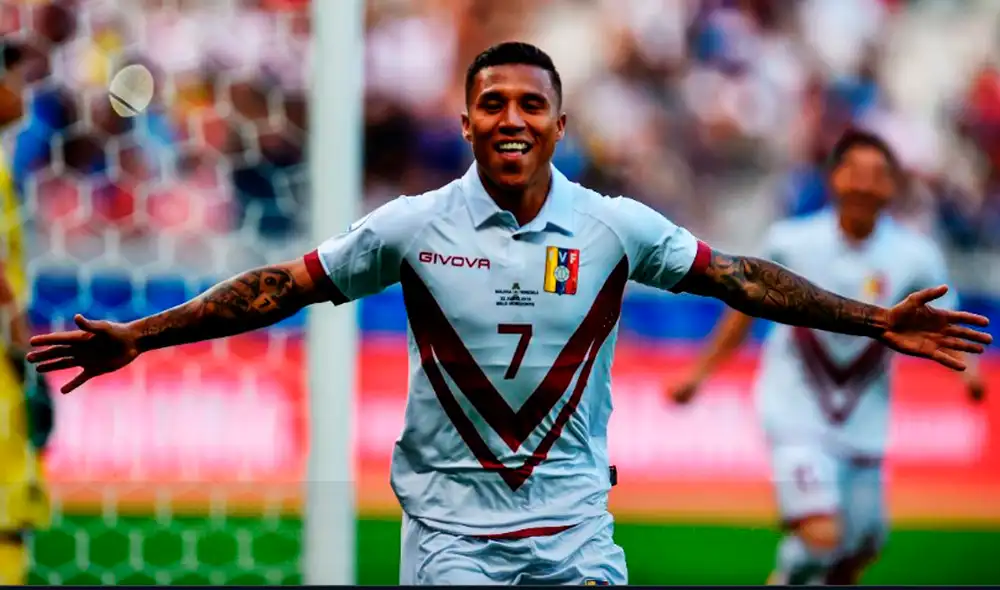 Gol de Venezuela sobre Bolivia 1-0. Gol de Venezuela sobre Bolivia 1-0.