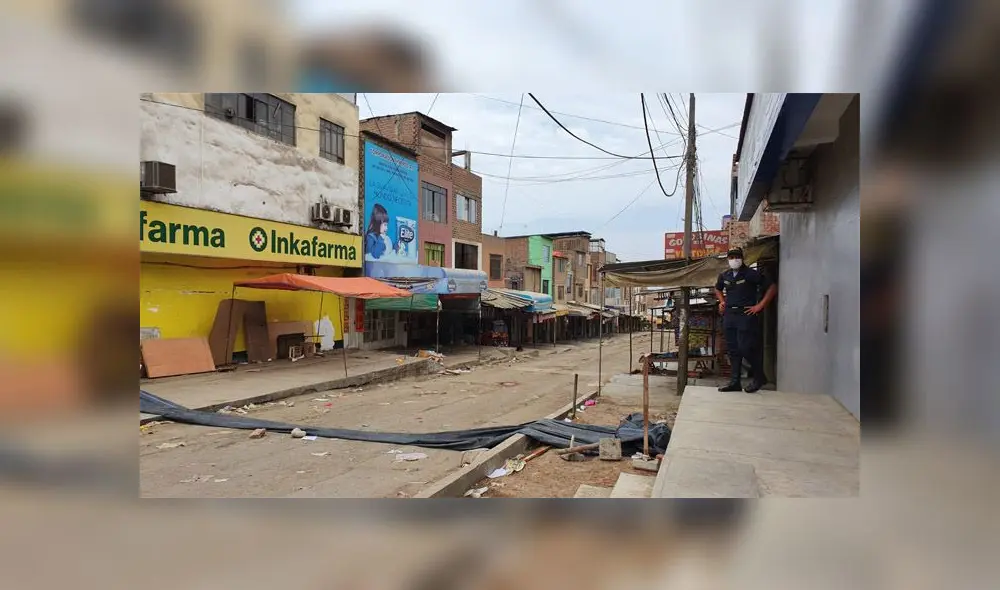 El mercado La Cumbre luce completamente vacío. Foto: La República El mercado La Cumbre luce completamente vacío. Foto: La República