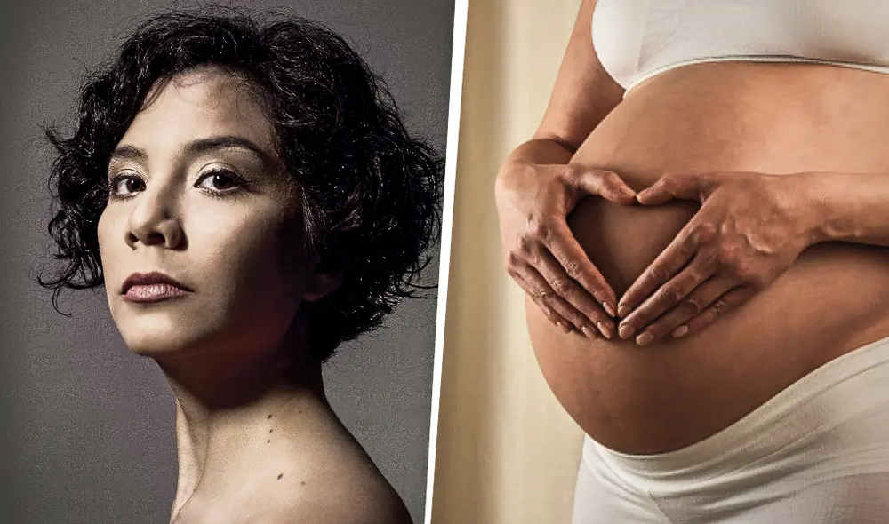 Mayra Couto y la maternidad