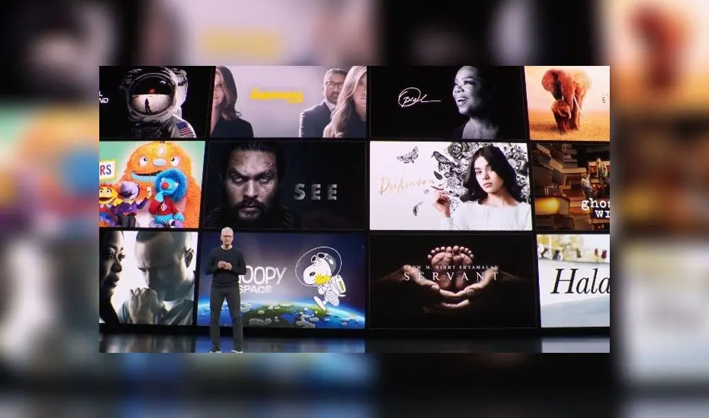 Apple TV+ llegará el 1 de noviembre.
