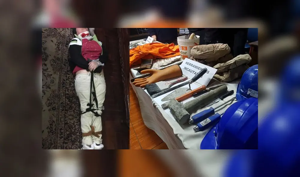 Agentes de la comisaría de Maranga detuvieron a los delincuentes y liberaron a trabajadores del hogar. (Foto: Policía Nacional)