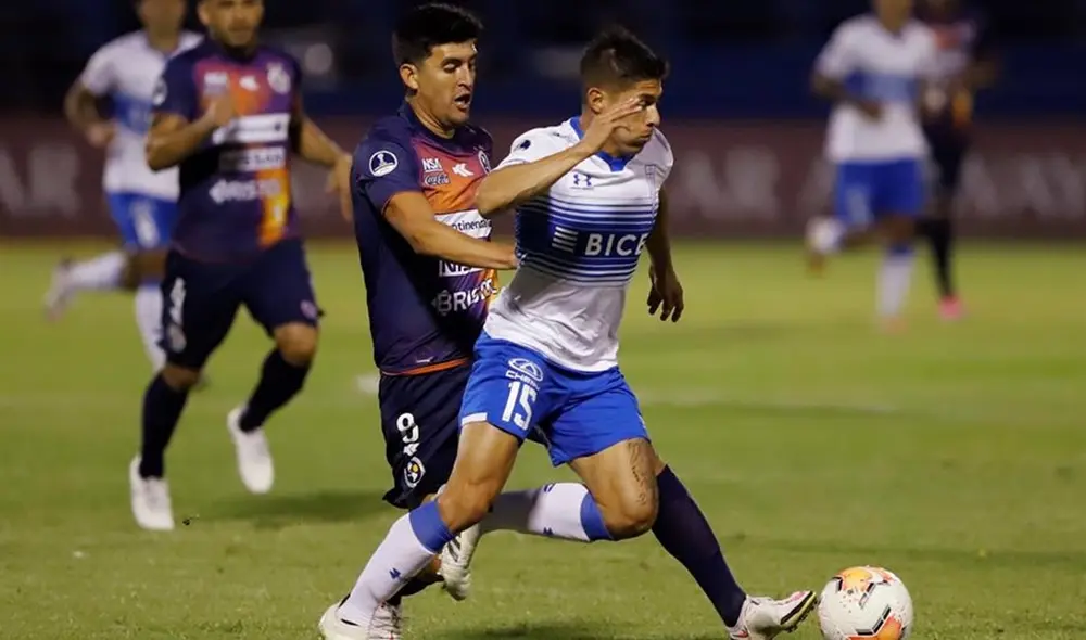 Universidad Católica y Sol de América empatan 0-0 por la Copa Sudamericana. Foto: EFE