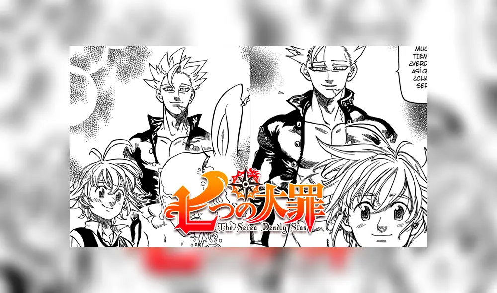 Nanatsu no Taizai manga 307: Ban revela el final del viaje de Meliodas