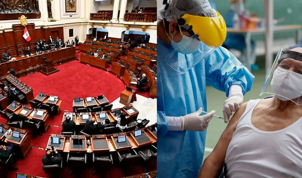 Una norma prioritaria para cerrar acuerdos y asegurar la compra de dosis estuvo entrampada por más de 2 meses en el Congreso. Foto: composición La República Una norma prioritaria para cerrar acuerdos y asegurar la compra de dosis estuvo entrampada por más de 2 meses en el Congreso. Foto: composición La República