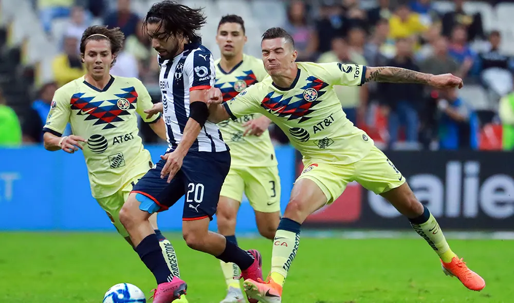 Sigue aquí EN VIVO ONLINE el América vs. Monterrey por la final de ida del Torneo Apertura 2019 de la Liga MX de México. | Foto: AFP Sigue aquí EN VIVO ONLINE el América vs. Monterrey por la final de ida del Torneo Apertura 2019 de la Liga MX de México. | Foto: AFP