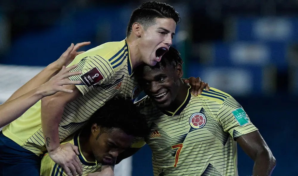 Venezuela y Colombia se enfrentan en Barranquilla por la fecha 1 de las Eliminatorias Qatar 2022. Foto: EFE