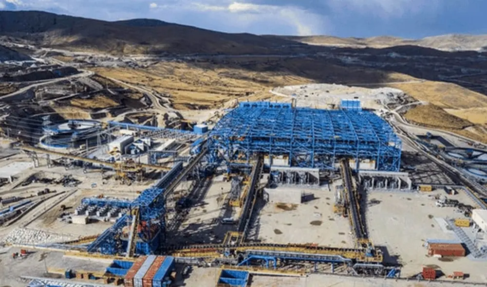 El inicio de operaciones de la mina Las Bambas en Apurímac ha representado el 38% del PBI El inicio de operaciones de la mina Las Bambas en Apurímac ha representado el 38% del PBI