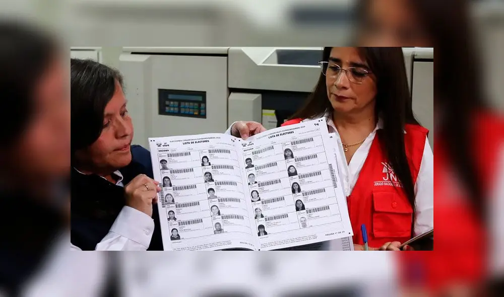 ONPE empezará a imprimir cédulas para elecciones 2020 mañana, viernes 27 de diciembre. Créditos: Jorge Cerdán / La República.