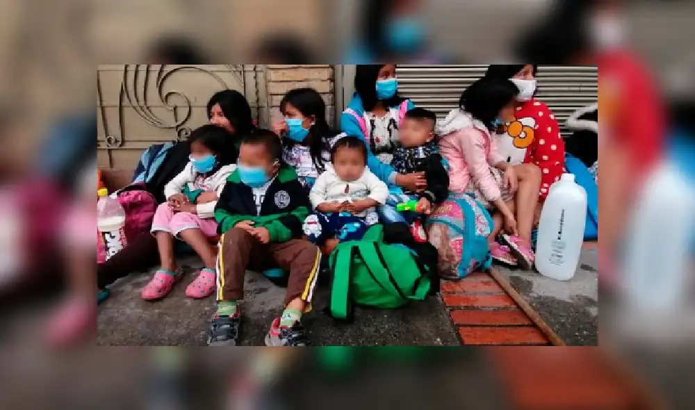 La Secretaría de Gobierno se hizo cargo de la situación y aseguró que serán llevados a una fundación donde se les brindará techo y comida. (Foto: CM&) La Secretaría de Gobierno se hizo cargo de la situación y aseguró que serán llevados a una fundación donde se les brindará techo y comida. (Foto: CM&)