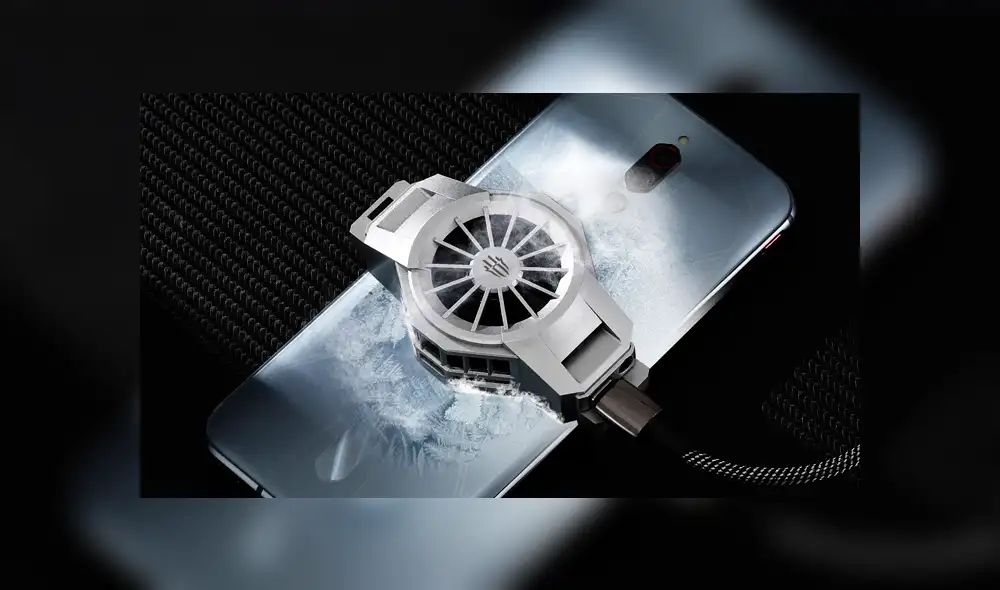 El sistema de refrigeración que evitará que el dispositivo se sobrecaliente. | Foto: Red Magic. El sistema de refrigeración que evitará que el dispositivo se sobrecaliente. | Foto: Red Magic.