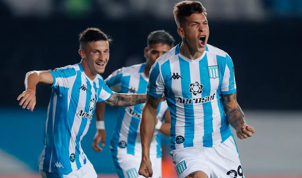 Nicolás Reniero marcó el primer gol del Racing vs. Alianza Lima por el grupo F de la Copa Libertadores 2020. | Foto: AFP Nicolás Reniero marcó el primer gol del Racing vs. Alianza Lima por el grupo F de la Copa Libertadores 2020. | Foto: AFP