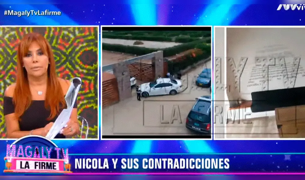 Magaly Medina desenmascara a Nicola Porcella con pruebas de la 'fiesta del terror'